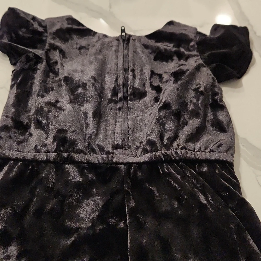 2T Cat & Jack velour jumpsuit